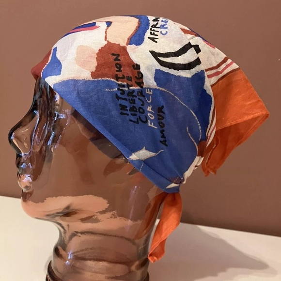 Sezane NWOT Cotton Neckerchief - Picture 4 of 8